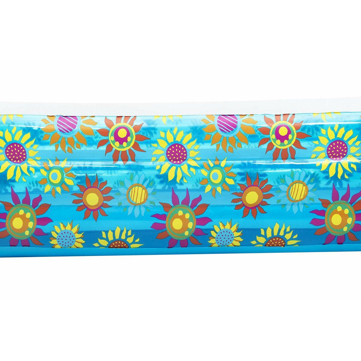 Aufblasbares Planschbecken für Kinder Bestway Bunt 305 x 183 x 56 cm blumig