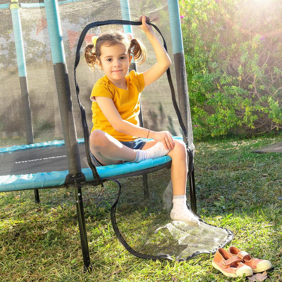 Kindertrampolin mit Sicherheitsnetz Kidine InnovaGoods