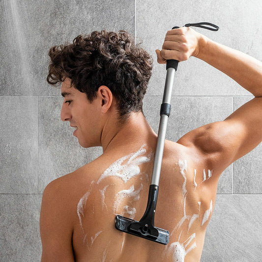 Rasierer für Rücken und Körper, mit ausziehbarem Griff Extaver InnovaGoods - Shop Hammer 
