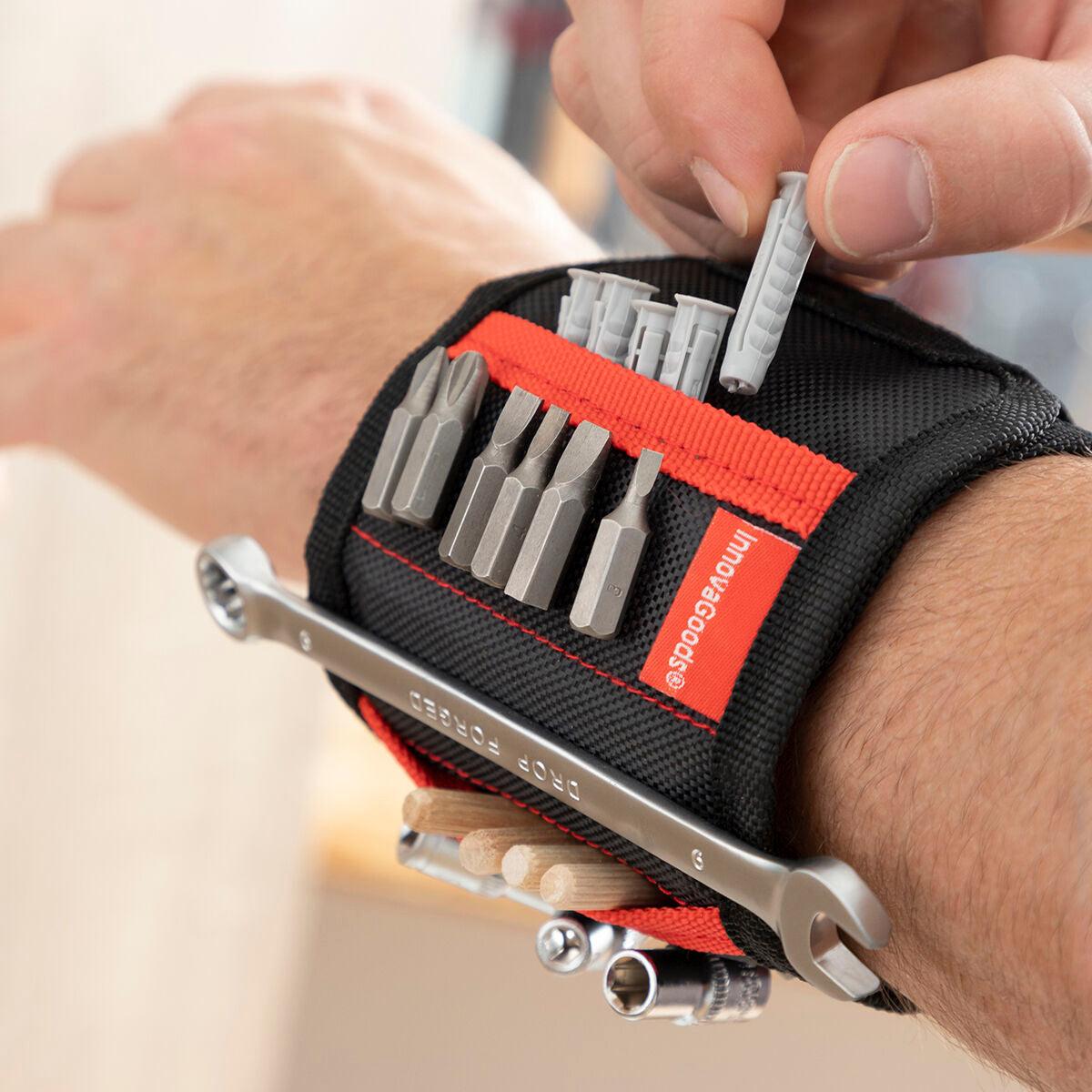 Magnetisches Heimwerkerarmband WrisTool InnovaGoods - Shop Hammer 