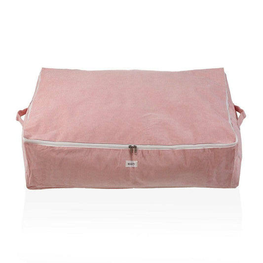 Aufbewahrungsbox Versa Corduroy 50 x 20 x 70 cm Rosa - Shop Hammer 