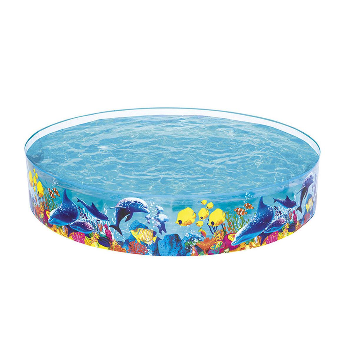 Bestway Starre Kinder-PVC-Pool Marina 244x46 cm +3 Jahre Garten 55031 - Shop Hammer 