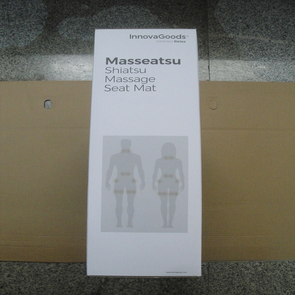 Massagesitzmatte Masseatsu InnovaGoods - Shop Hammer 