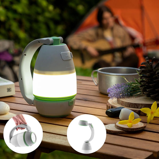 Multifunktionale wiederaufladbare Camping Laterne 4 in 1 Calam InnovaGoods - Shop Hammer 