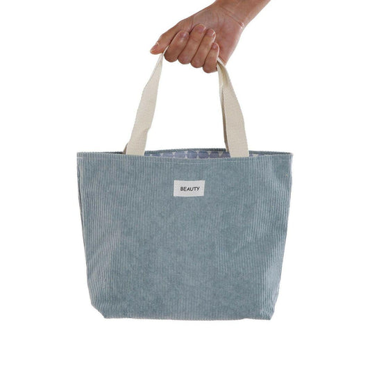 Tasche Versa Corduroy Blau 9 x 22 x 23 cm - Shop Hammer 