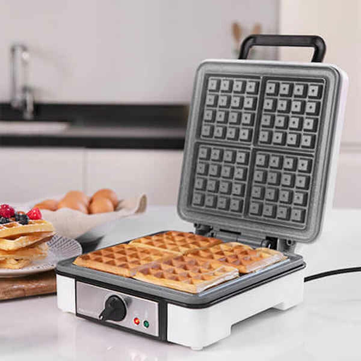 Waffeleisen Cecotec Fun Gofrestone 4Inox 1200 W - Shop Hammer 